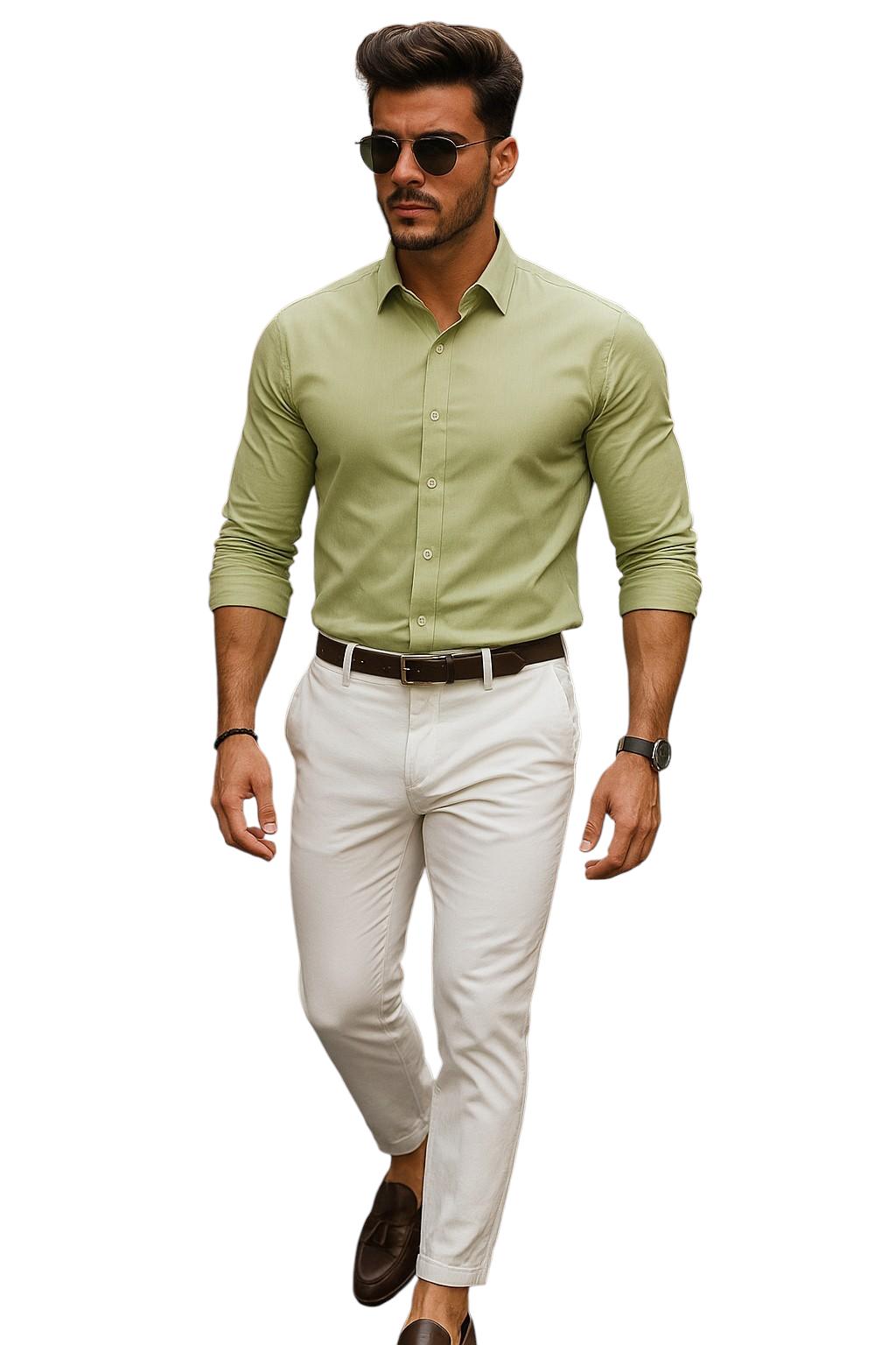 Olive Green: Earthy yet sophisticated for versatile styling