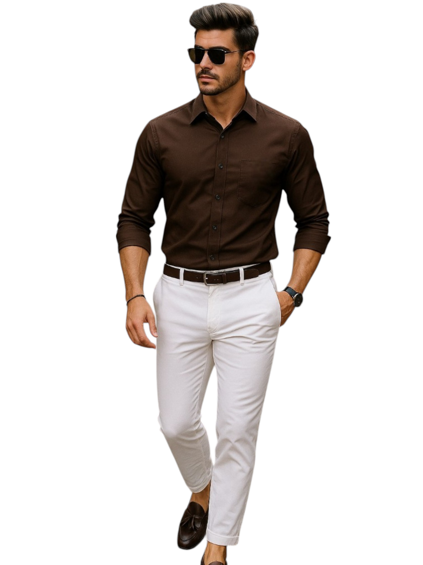 Rich Brown: Earthy and warm, ideal for versatile styling.