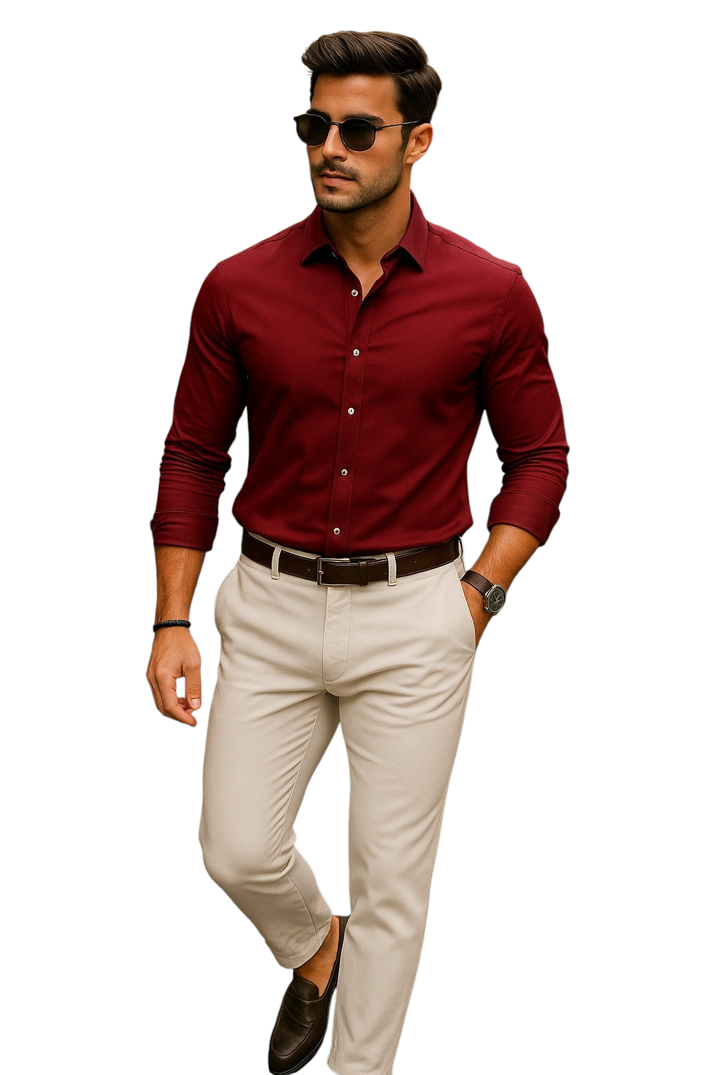 Striking Scarlet: A confident red for those who make an impression.