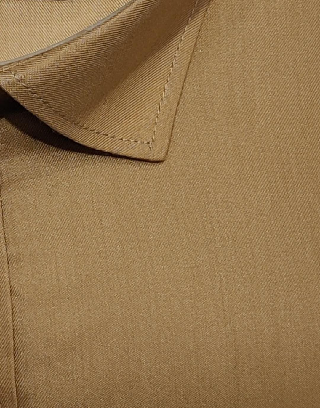 Mouse Brown: Bajson Giza Soft Walnut Double-Shaded Shirt