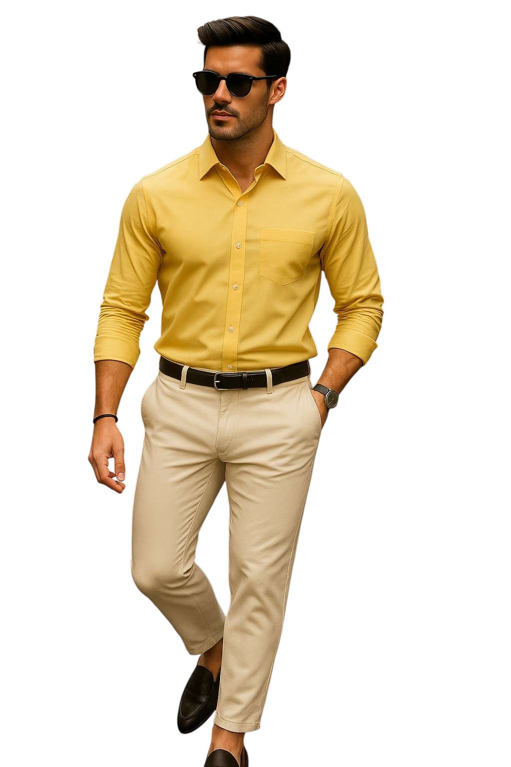 Bright Lemon: A vibrant color that adds a cheerful twist to your wardrobe.
