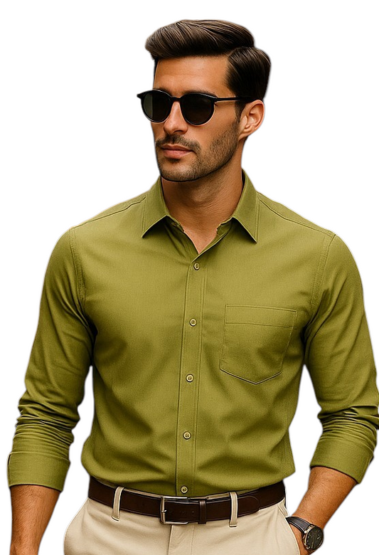 Crocodile Green: Bold and unique, for the man who stands out.
