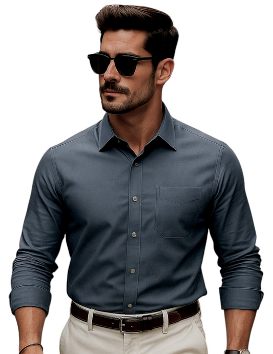 Steel Slate :Bajson Formal Shirt Bold, Refined, and Effortlessly Stylish